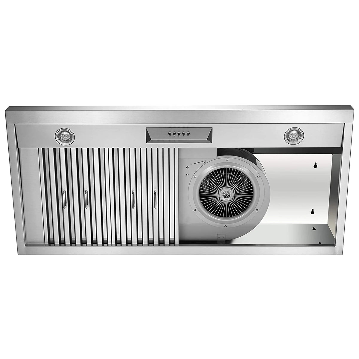 NXR EH Series Professional 36" Under Cabinet Range Hood, Stainless Steel