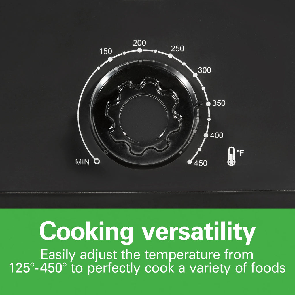 Hamilton Beach 20 Quart Electric Roaster Oven with Removable Pan, Black