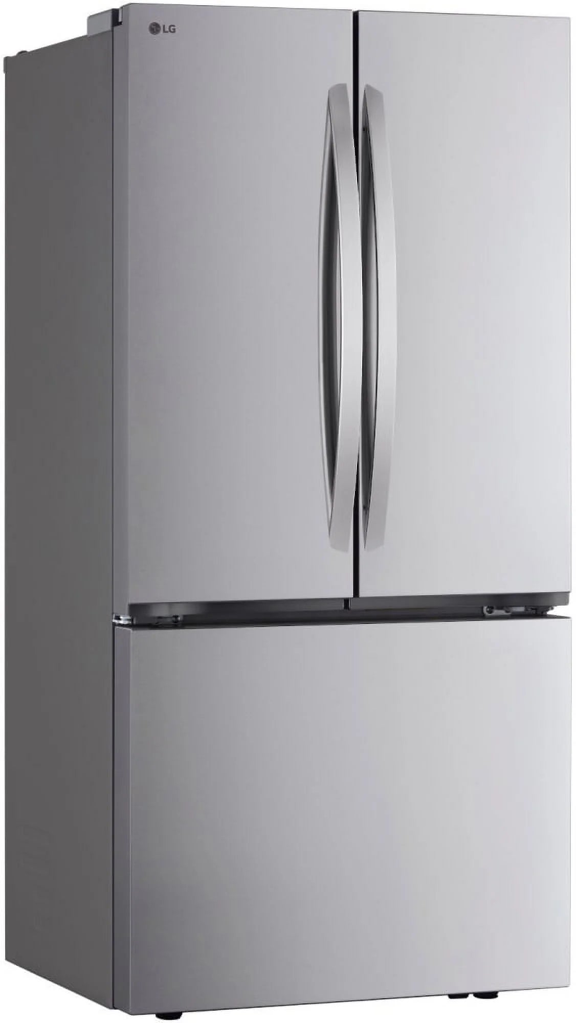 LG Counter Depth French Three Door Refrigerator, Silver