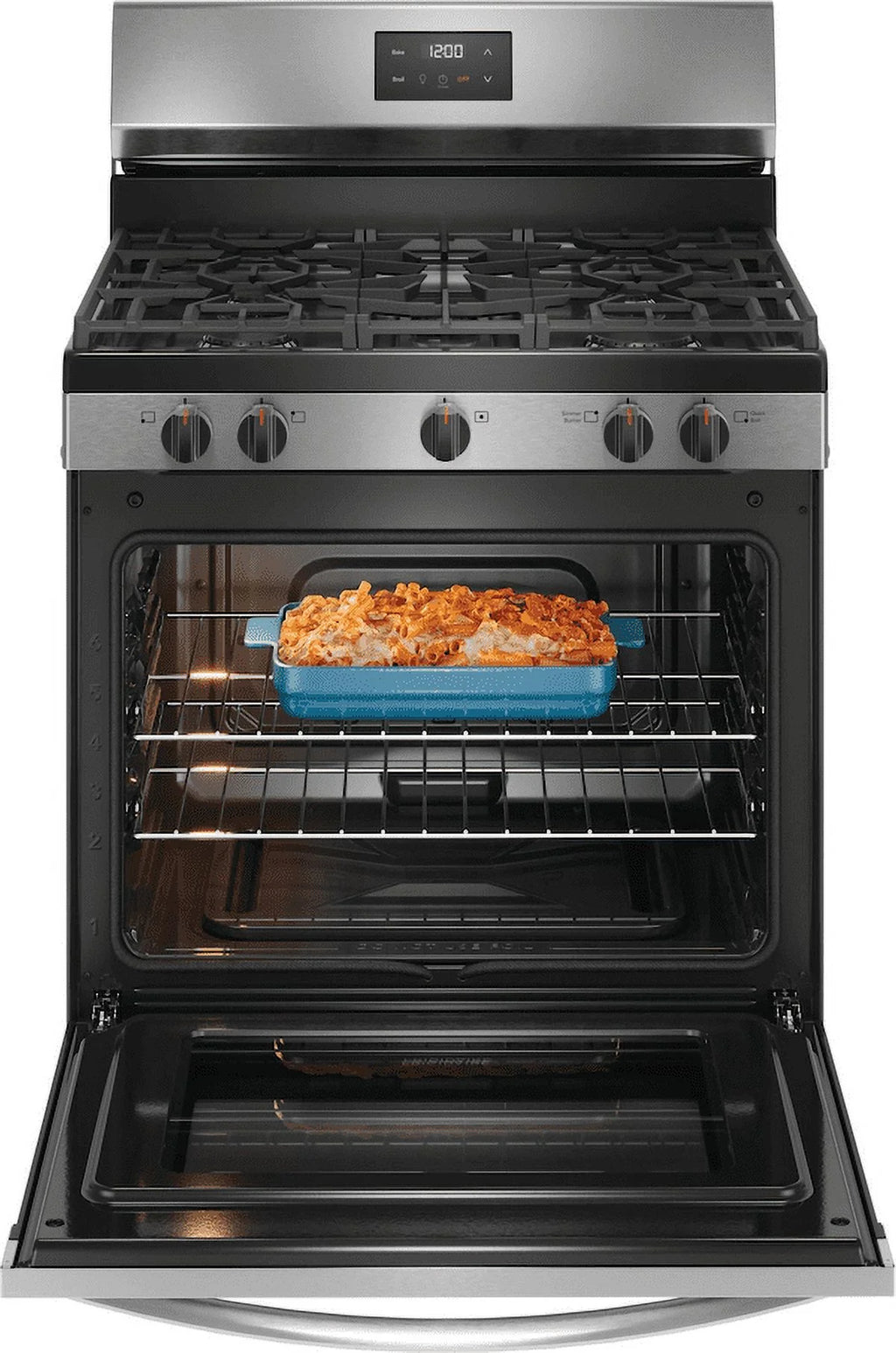 Frigidaire FCRG3052BS 30" Gas Range, Stainless Steel