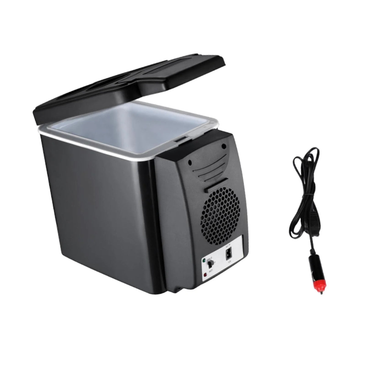 Esquirla Mini Fridge 6L Food Compact Office Can Small Car Refrigerator Freezer Single Hole
