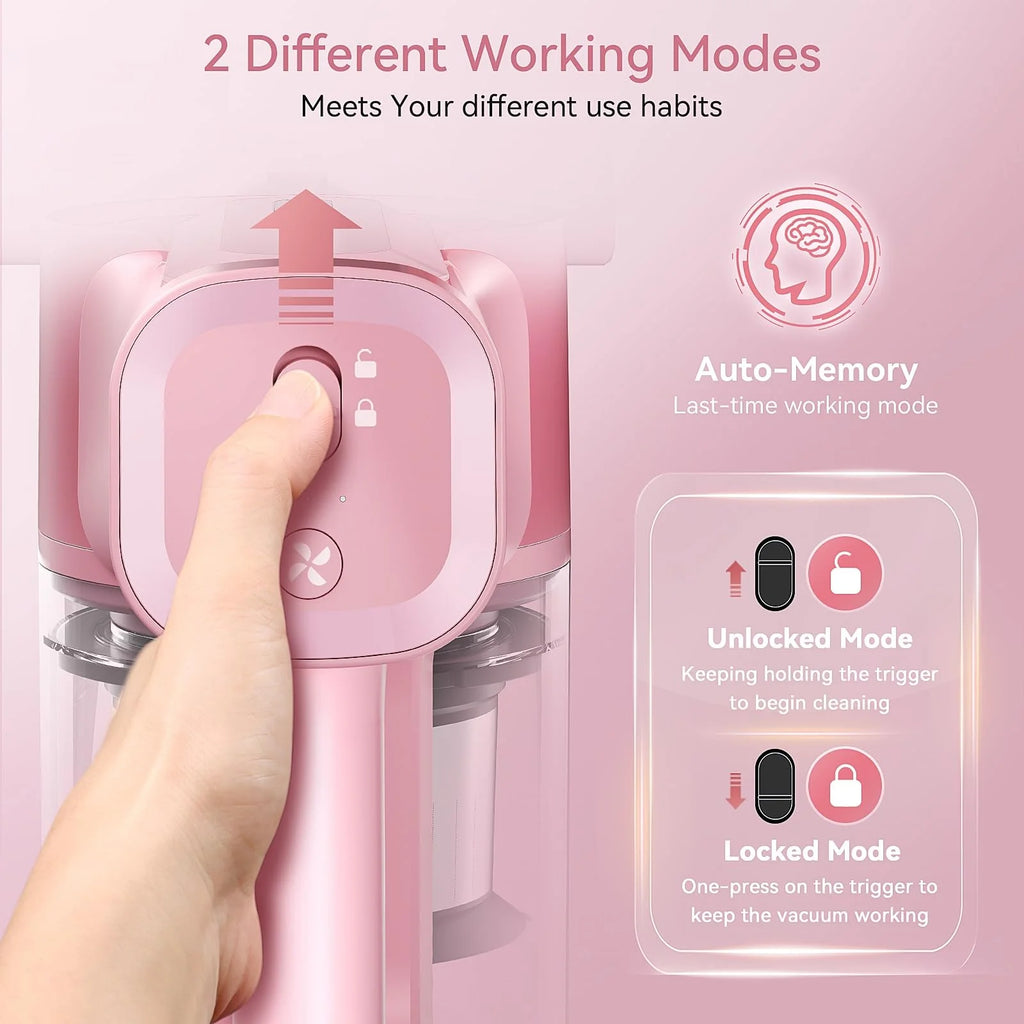 INSE Cordless Vacuum Cleaner, 6 in 1 Powerful Suction Stick ?Vacuum for Home Hardfloor Carpet Pet Hair, S11 Pro