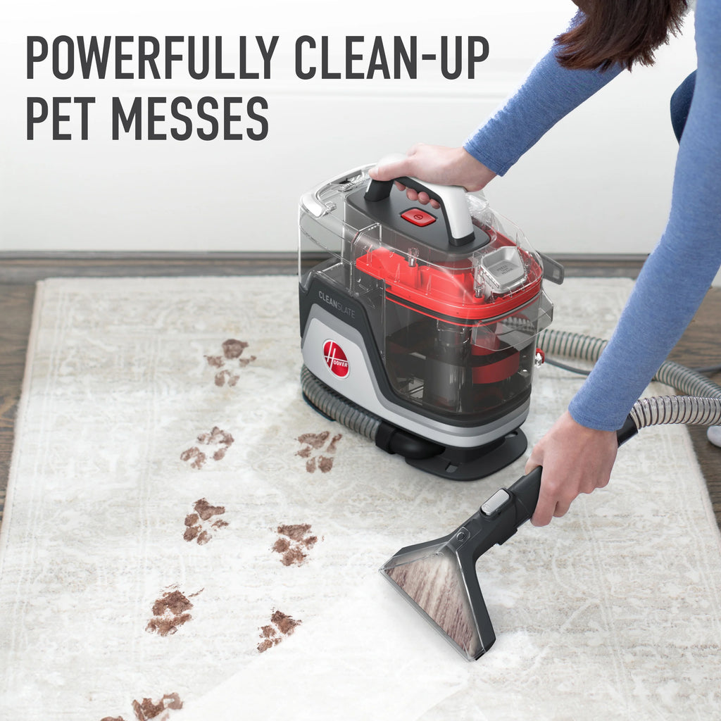 Hoover CleanSlate, Portable Spot Cleaner, for Carpet, Upholstery & Stairs, Pet Stain Removal, Lightweight, FH14010