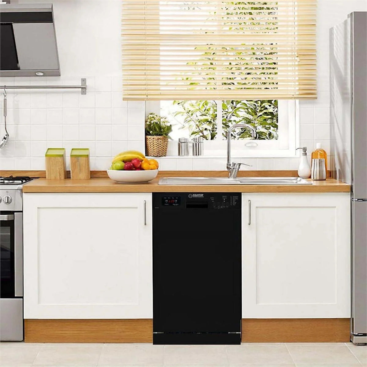 Equator 18"Dishwasher Europe ADA Builtin 10 Place Sani Delay 1/2 Load 51dB