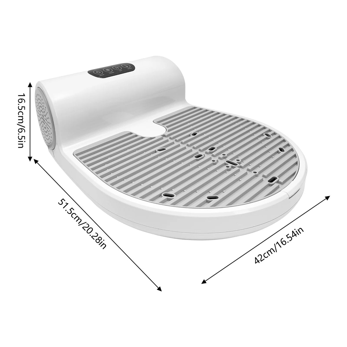 Full Body Dryer Shoots Air of 100mph for Quick Dry - Supports up to 350lb