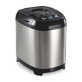 Hamilton Beach 2 lb Bread Maker Machine, Artisan Dough Bread Maker with 14 Settings, Black & Stainless Steel