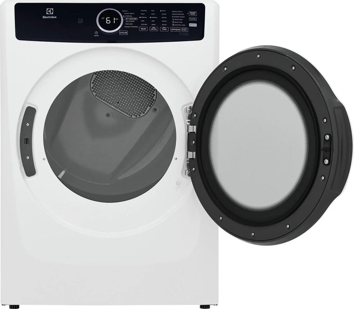 Electrolux Front Load Perfect Steam Electric Dryer with Instant Refresh, 8.0 Cu. Ft.