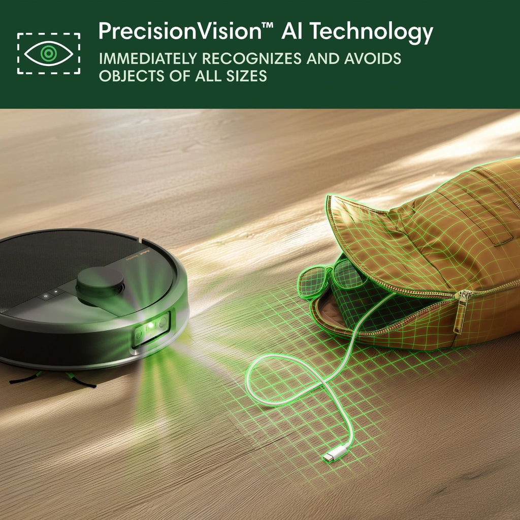 iRobot Roomba Max 705 Vac Robot Vacuum + AutoEmpty Dock - Extreme Power-Lifting Suction, Anti-Tangle Dual Rubber Brushes, Self-Empties, Recognizes and Avoids Obstacles, LiDAR Navigation