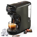 HiBREW H1A 4-in-1 Capsule Coffee Machine - 19Bar Espresso Maker for Hot/Cold Brews Black