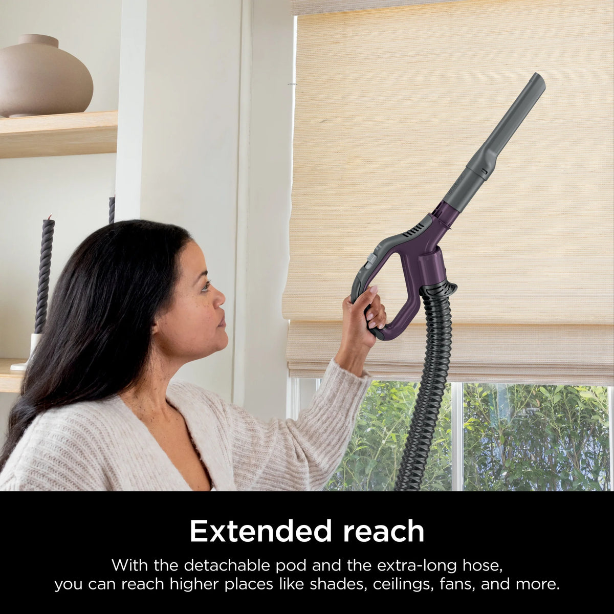 Shark Detect�?Lift-Away® ADV Corded Upright Vacuum with PowerFins Detect�? Self-Cleaning Brushroll, and Odor Neutralizer Technology, LA490
