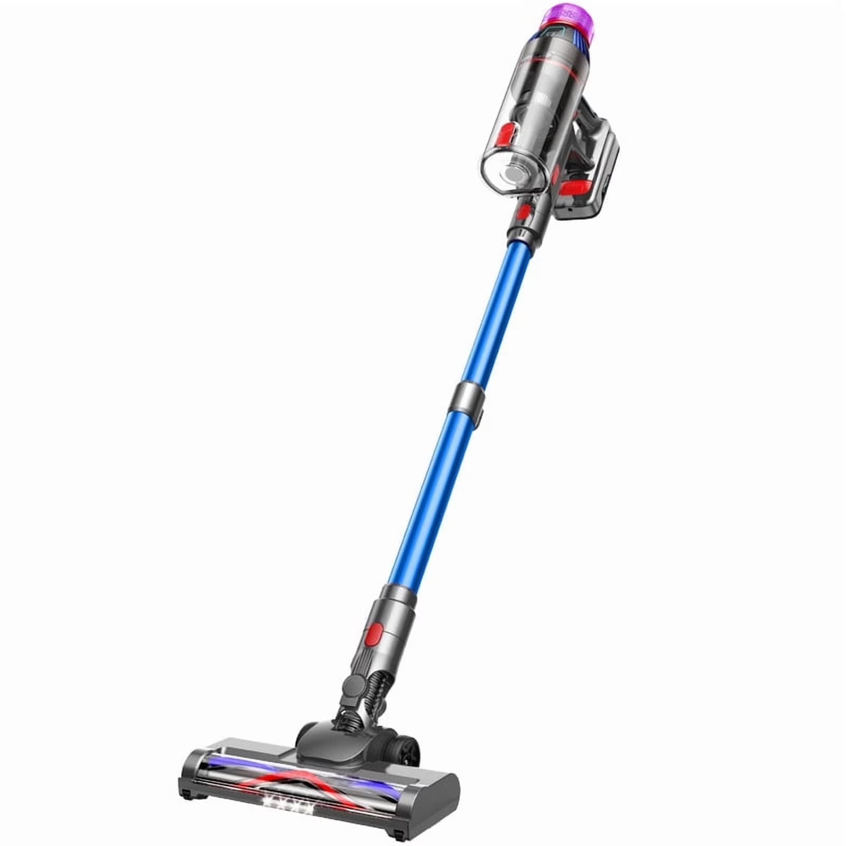 Hosaud Cordless Stick Vacuum Cleaner: 45000Pa Suction, 550W Motor, 55-Min Runtime �?Lightweight for Home, Powerful on Pet Hair, Carpets & Hard Floors
