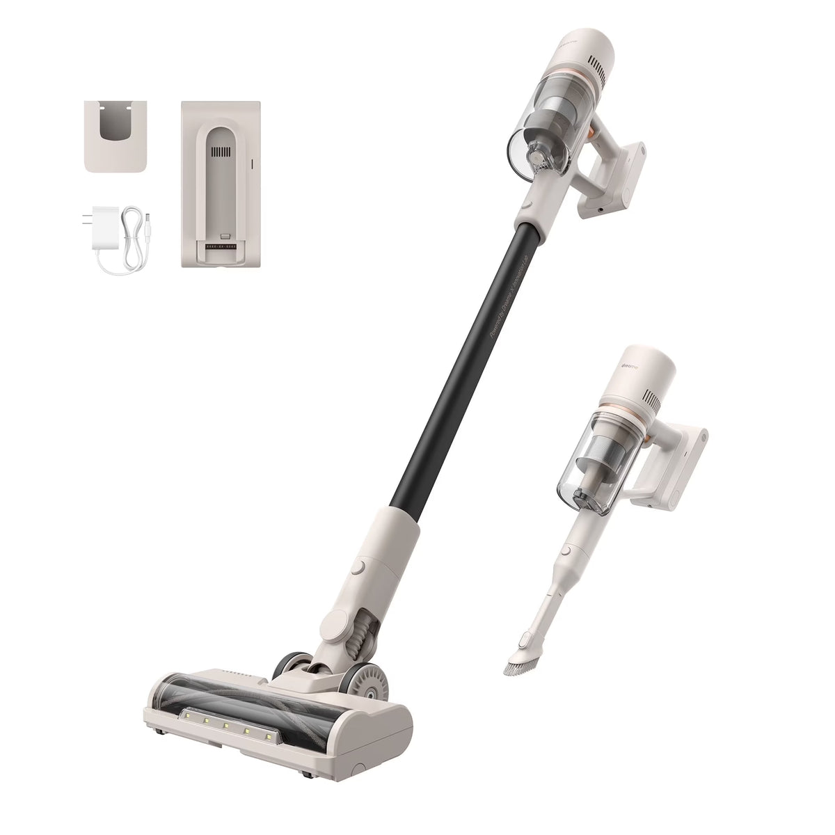 dreame U10 Cordless Stick Vacuum 100AW Suction Power 40-Minute Runtime LED Light