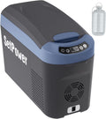 Setpower AB15 12 Volt Refrigerator,16 Quart(15L) Electric Cooler,Portable Car Refrigerator RV Fridge,12v Cooler for Camping,Travel,RV,Vehicles,MPV,SUV,Van;3-Year Warranty (Blue)