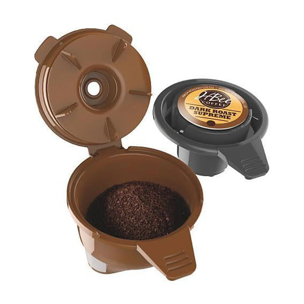 Hamilton Beach FlexBrew Trio 2-Way Coffee Maker, Compatible with K-Cup Pods or Grounds, Combo, Single Serve & Full 12c Pot, Black