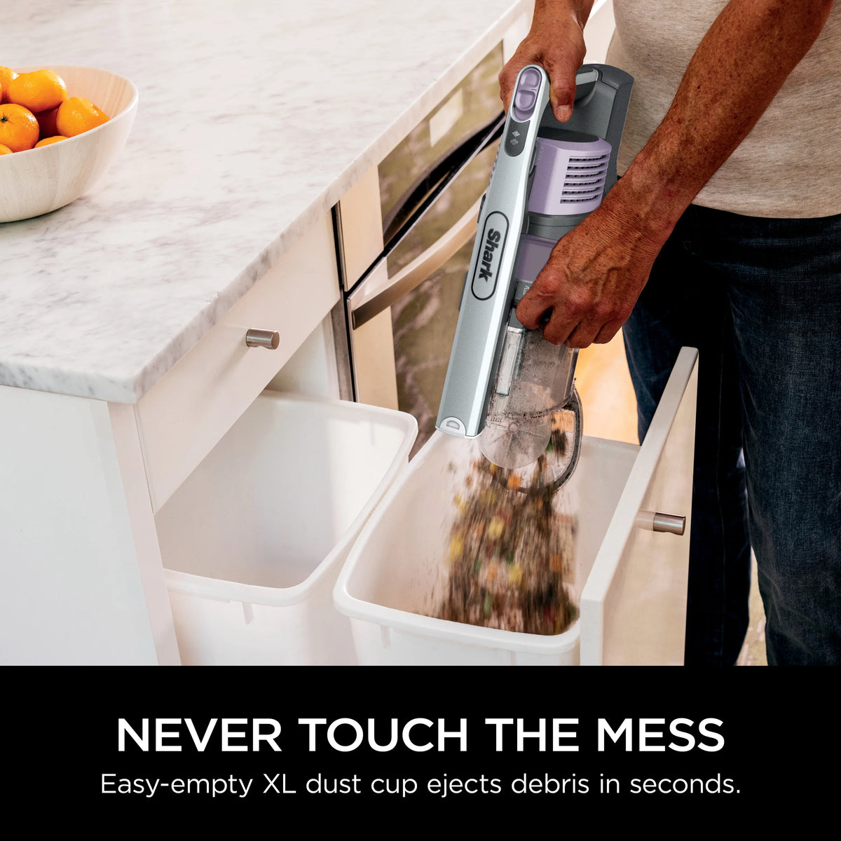 Shark® Vertex�?Cordless Stick Vacuum with DuoClean® PowerFins�? IZ440H