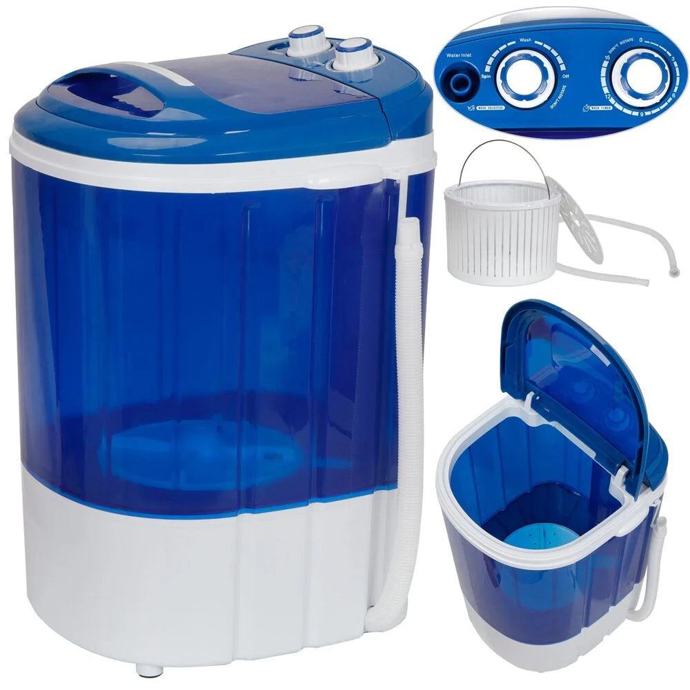 Portable Mini Laundry Washer 9lbs Compact Washing Machine Idea Dorm Rooms