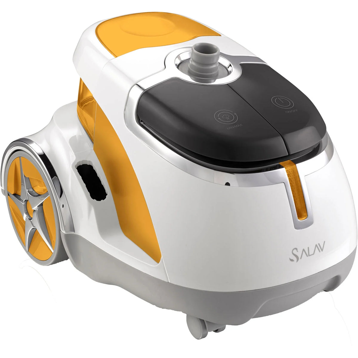 SALAV? GS45-DJ Professional Series Dual Bar Garment Steamer with Foot Pedals, Silver