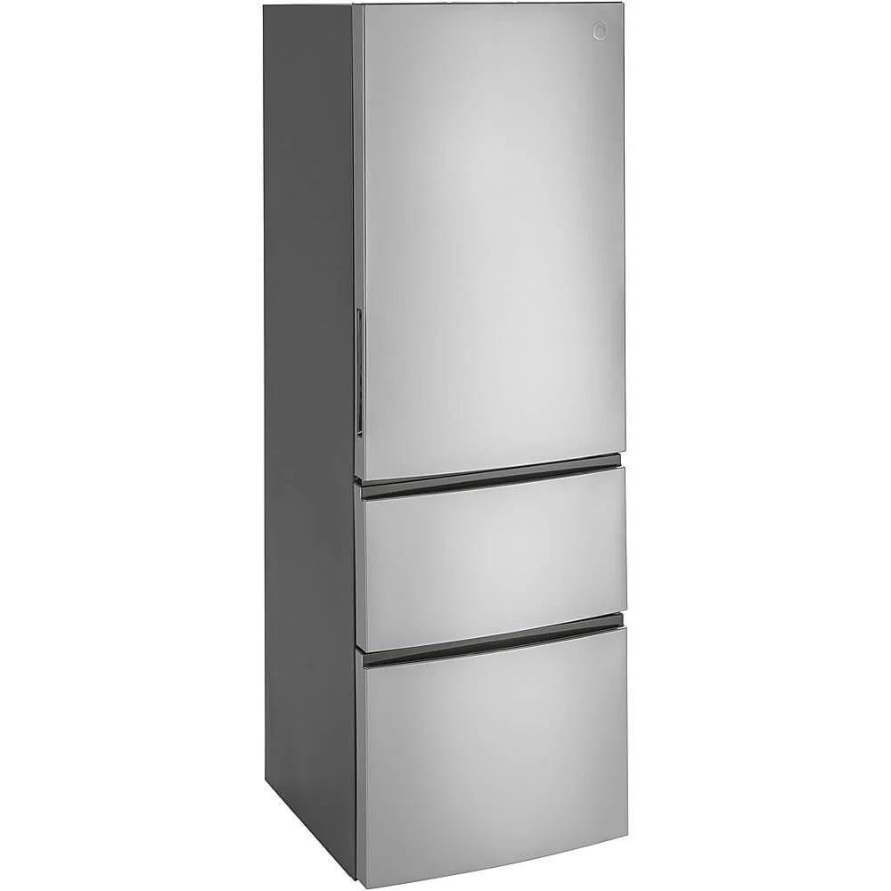 General Electric 119 Cu Ft Cooling Stainless Bottom-Freezer Refrigerator 120 V