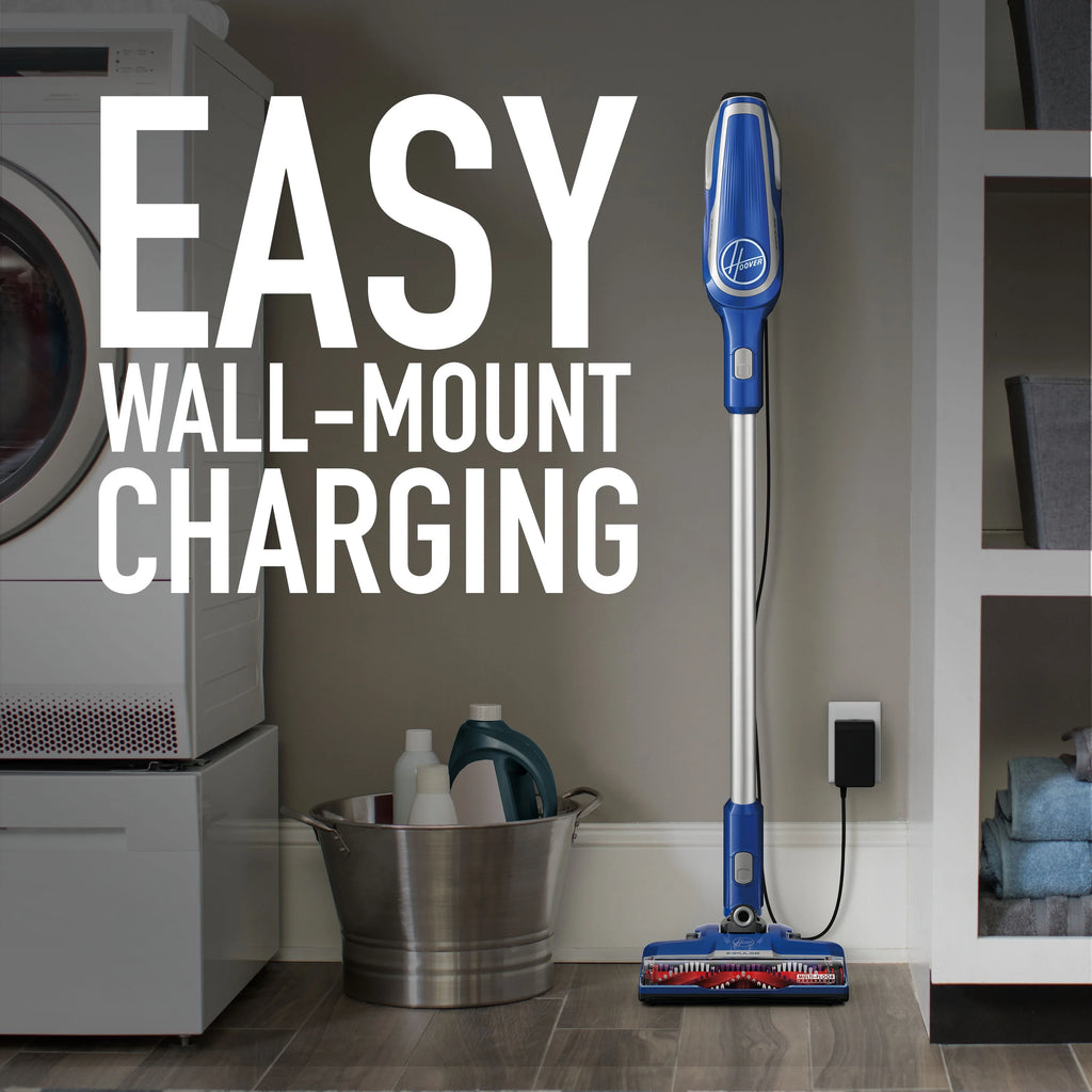 Hoover IMPULSE Pet Cordless Stick Vacuum Cleaner, BH53020, Lightweight, Powerful Suction, Pet Hair, Hard Floor, Carpet, HEPA Filter, Self-Cleaning Brushroll, LED Headlights, Rechargeable