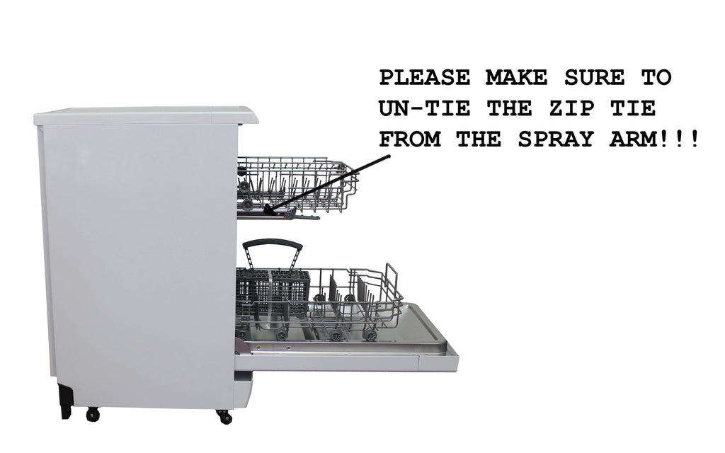 Sunpentown 18" Portable Dishwasher, Energy Star, Stainless Steel SD-9263SS