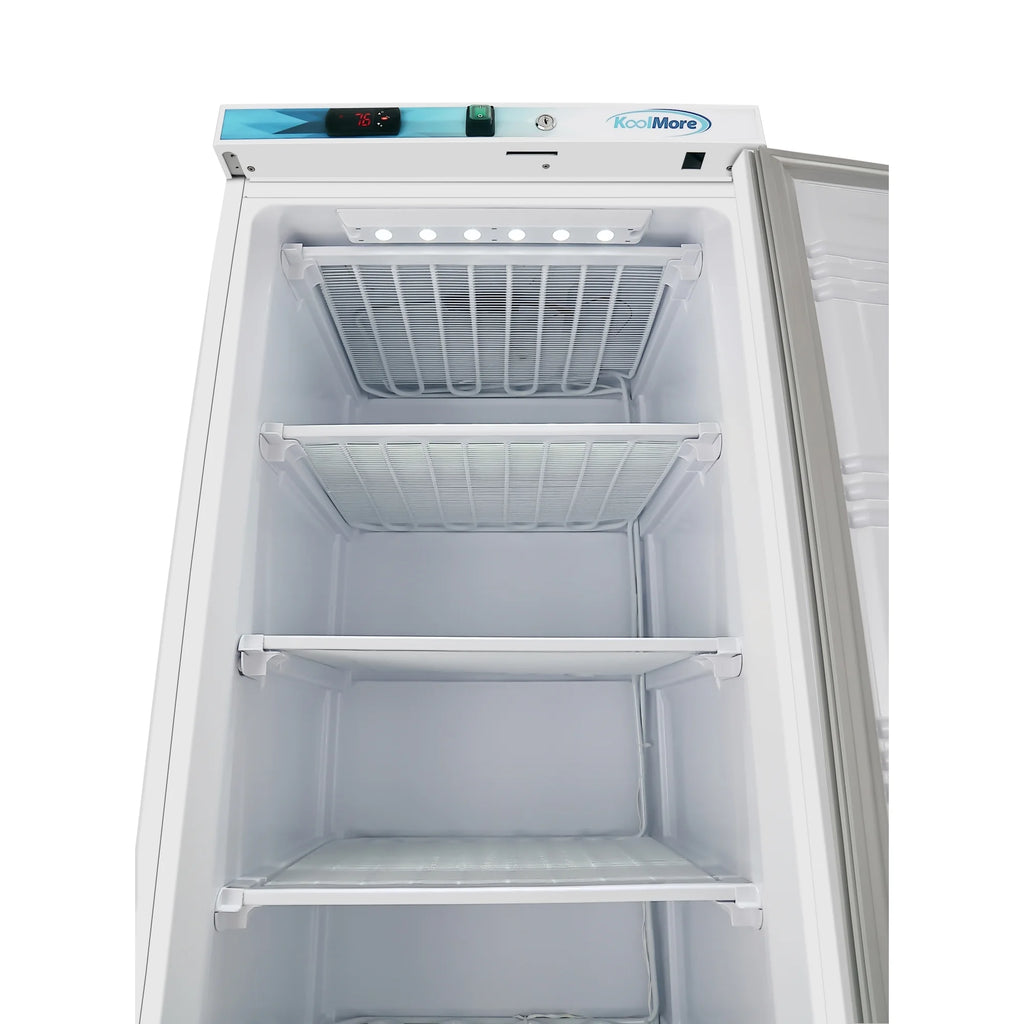 12 Cu. ft. Commercial Reach in Freezer in White Manual Defrost (KM-FMD12WH)