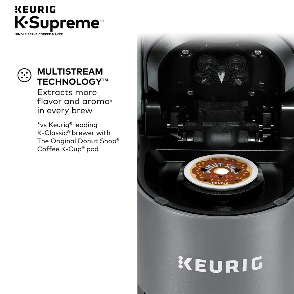 Keurig K-Supreme Black Single-Serve K-Cup Pod Coffee Maker