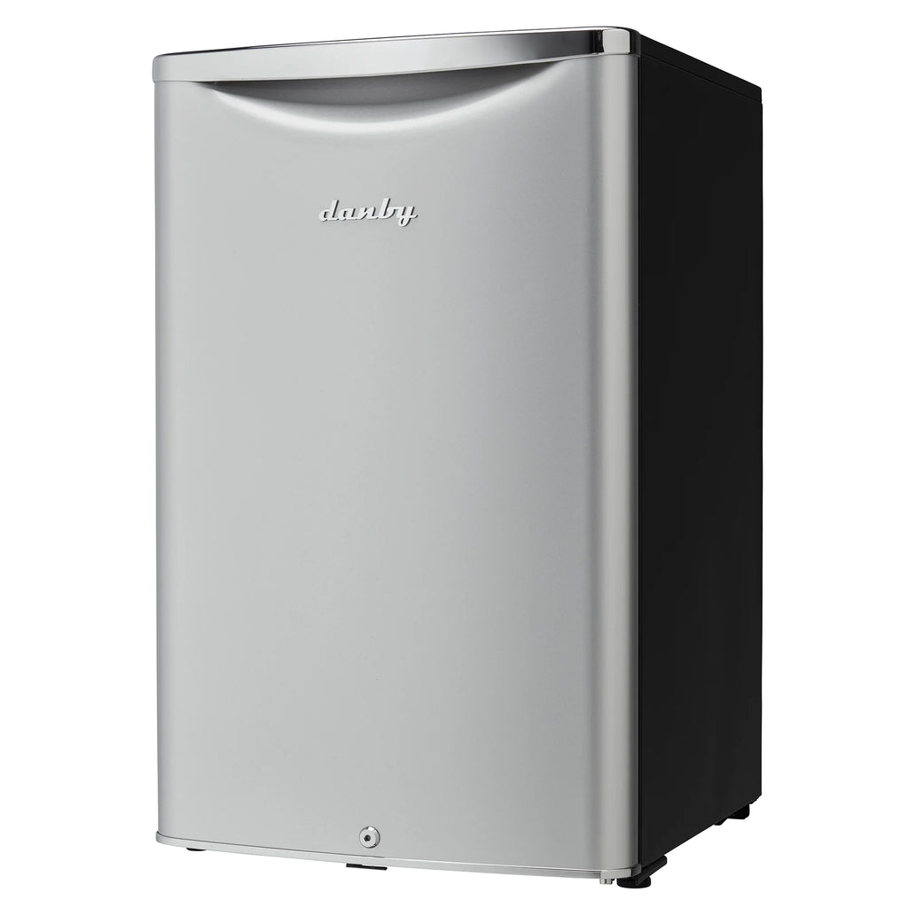 Danby 4.4 cu. ft. Retro Compact Fridge in Iridium Silver (DAR044A6DDB)