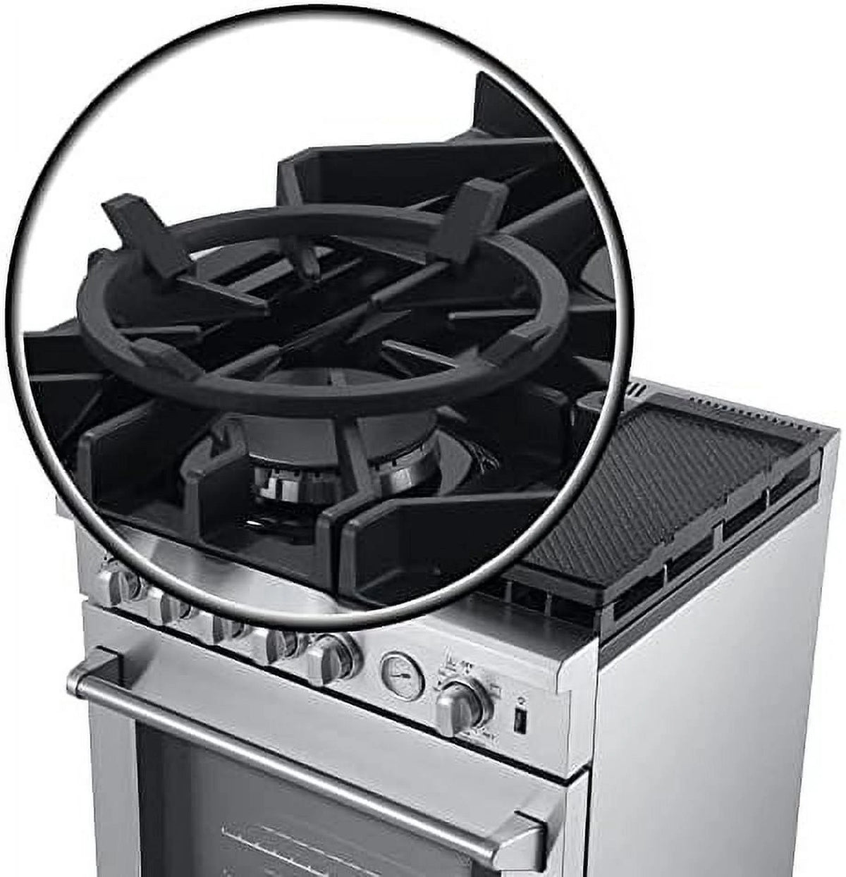 Forno Lazio 30-Inch Freestanding Gas Range, 4 Burners, Convection Oven, Energy Efficient