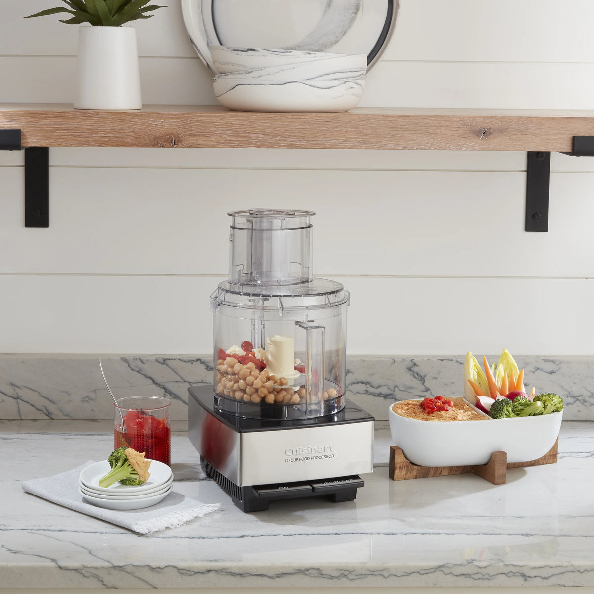 Cuisinart 14BCNYCB 14-Cup Food Processor, Navy