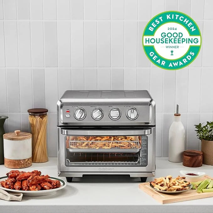 Restored Cuisinart TOB-260-N1 Chef's Toaster Convection Oven, Silver (Refurbished)