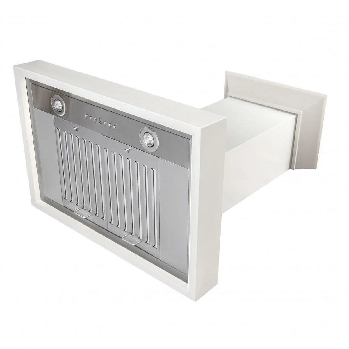 ZLINE 30 in. Wooden Wall Mount Range Hood in Black - Includes Motor