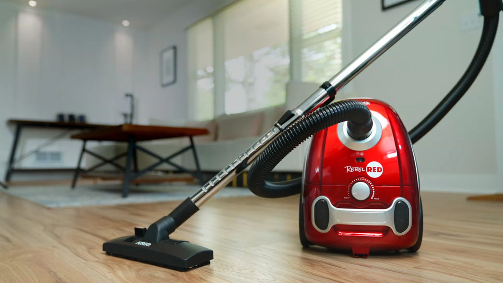 Atrix Rebel Red Vacuum with HEPA Filtration
