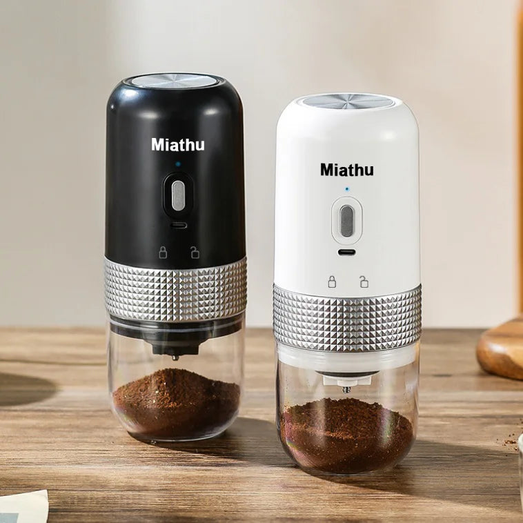 Miathu Portable Coffee Maker for Camping, Electric  Travel Espresso Machine