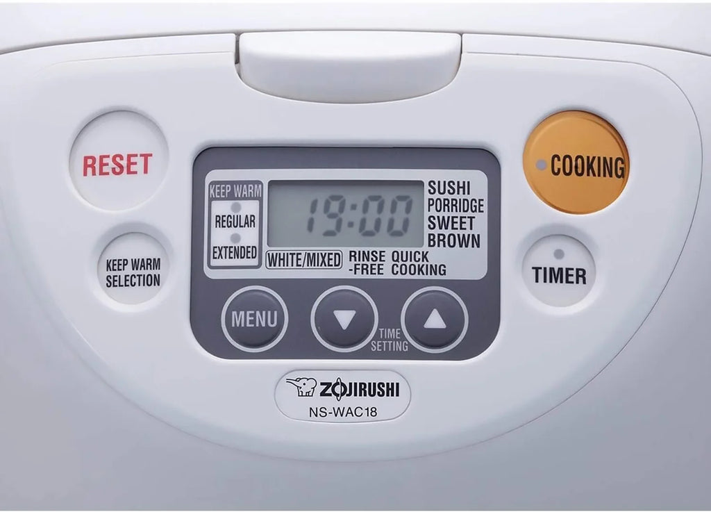 Zojirushi NS-WAC18 Micom Rice Cooker and Warmer