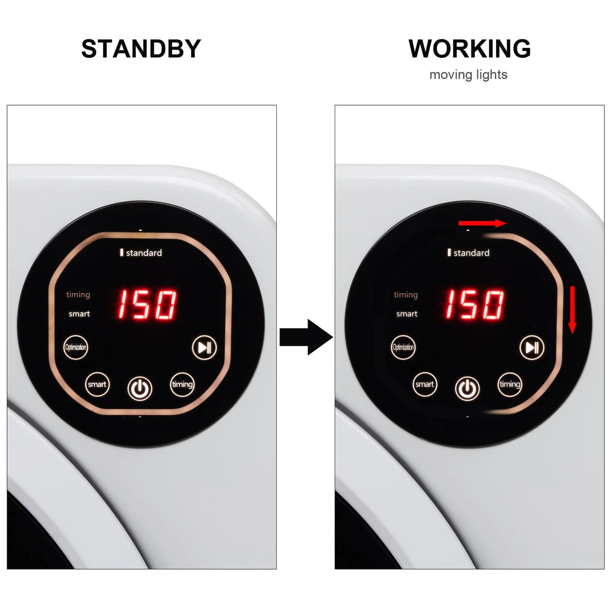 UBesGoo 6 kg 240 V White Electric Compact Clothes Dryer