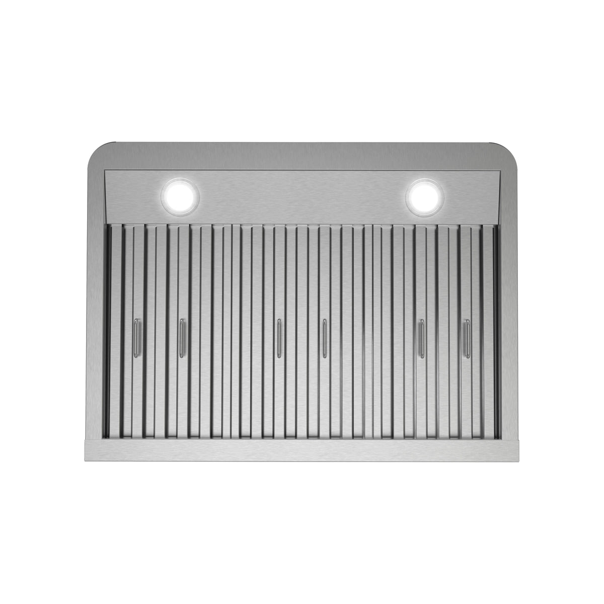 Streamline 30 in. Montecreto Ductless Undermount 406 CFM Range Hood in Brushed Stainless Steel with Baffle Filters, Touchpad Control, LED Lights