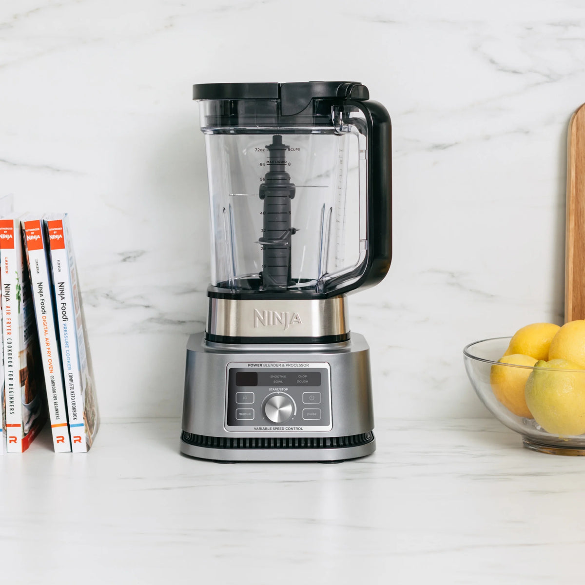 Ninja?? Foodi?? Power Blender & Processor 3-in-1 72-oz. Blender and Food Processor 1200W 4 Auto-iQ?? Presets, SS200