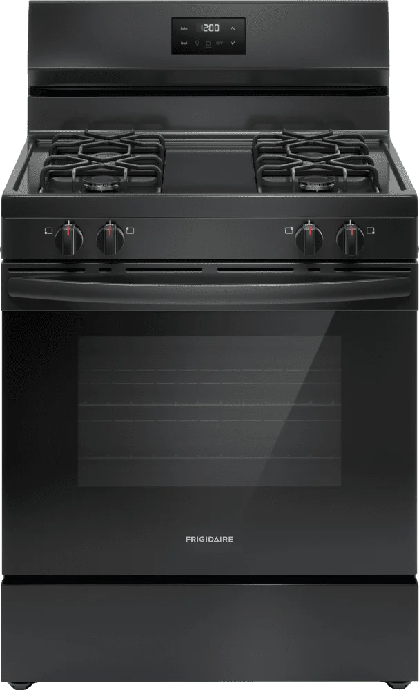 Frigidaire FCRG3051BB 30" Free Standing Gas Range, Black