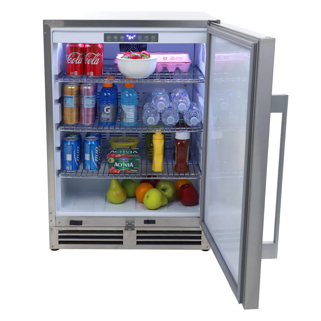 Avanti ELITE Series Commercial Outdoor Refrigerator, 5.4 cu. ft., in Stainless Steel (OR543U3S)
