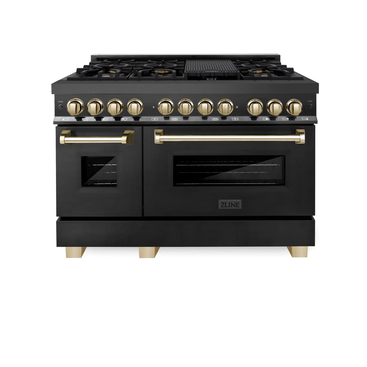 ZLINE KITCHEN AND BATH RABZ48CB professional gas range