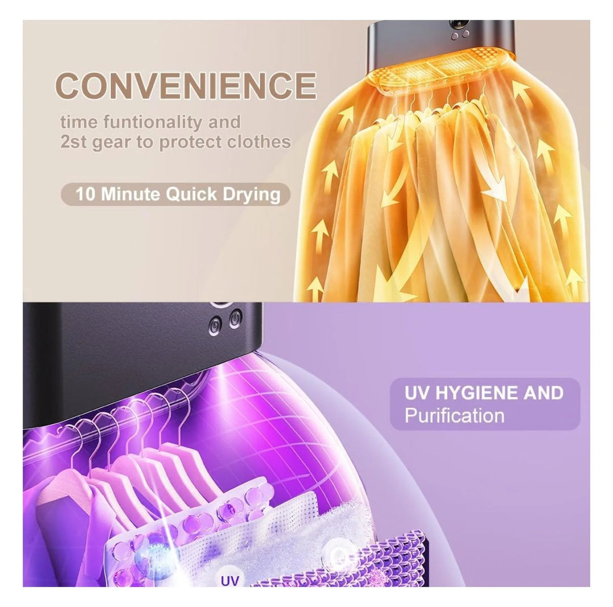 Portable Clothes Dryer Mini Clothes Dryer Save Space Folding Compact Dryer Machine With Dry Bag For Laundry Electric Portable Dryer For Camping ��Business Trip�� Travel ��Home And Apartment Grey