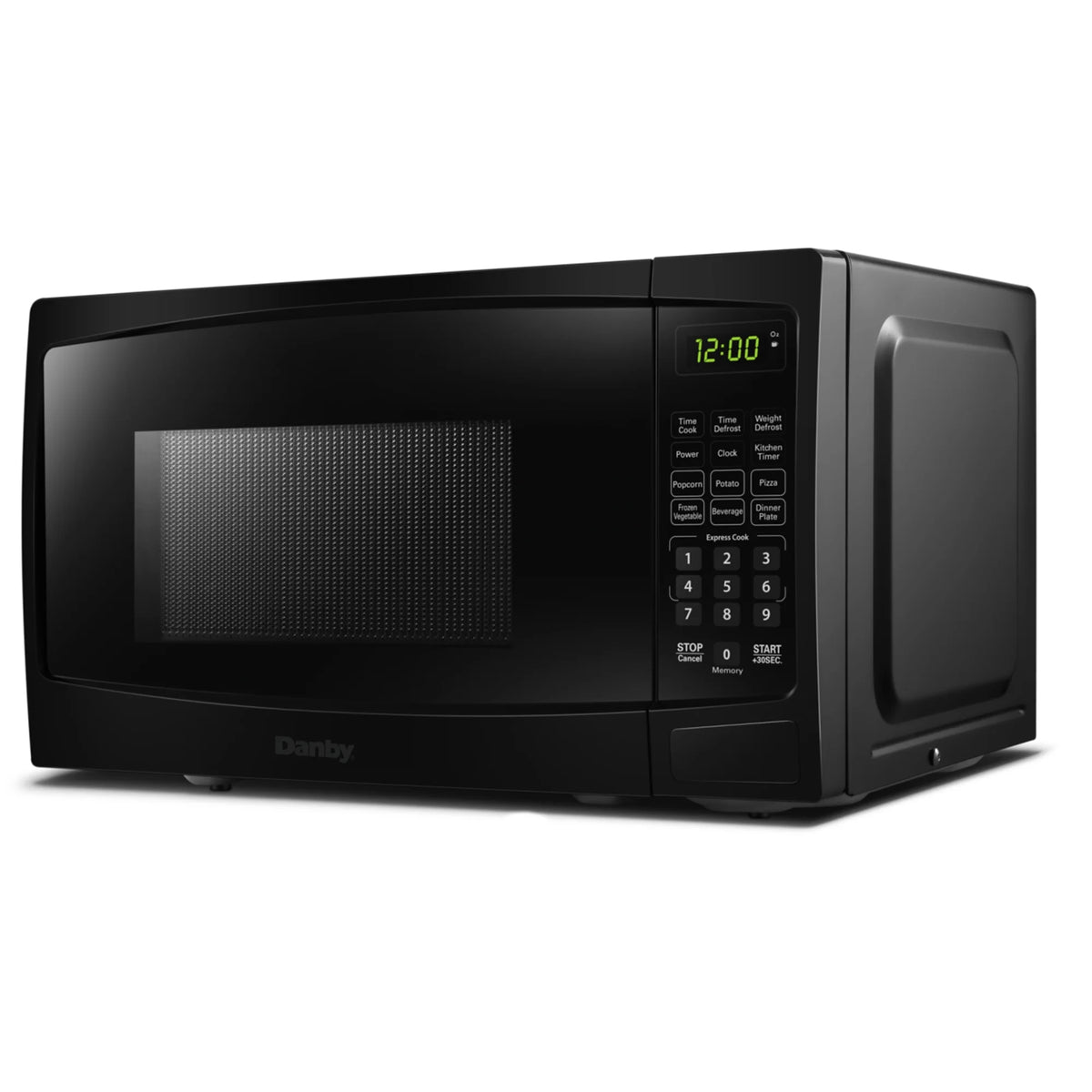 Danby 700W 0.7 Cubic Feet Convenient User-Friendly Countertop Microwave, Black