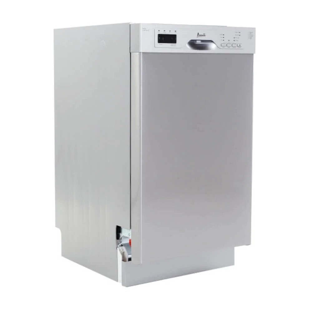 Avanti DWF18V0W 53 dBA White Built-In Front-Control Dishwasher
