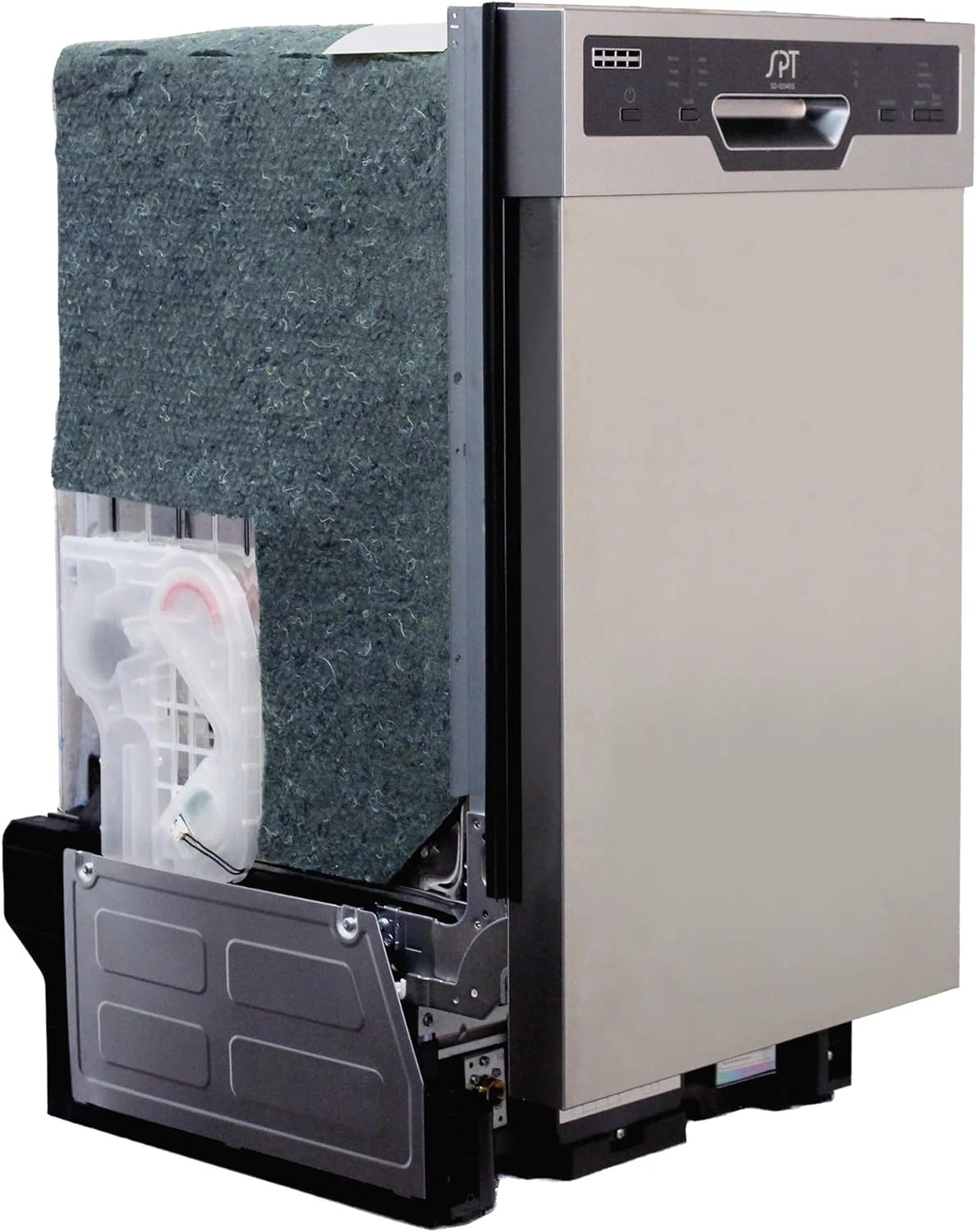 Energy Star 18" Built-In Dishwasher w/Heated Drying - Stainless