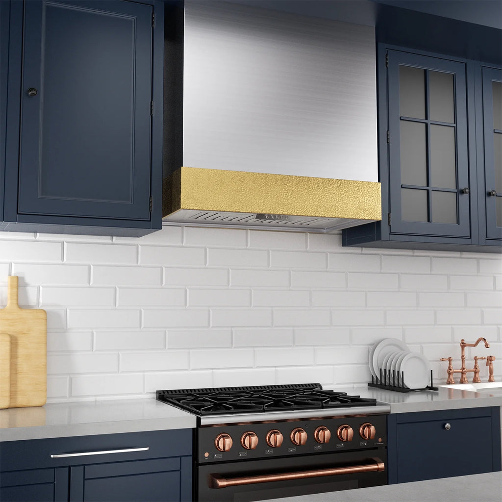 Akicon Range Hood 30 Inch, 600 CFM Ducted Vent Hood, Stainless Steel Box Kitchen Hood with 2 LED Lights, Removable Baffle Filters, Stove Hood Vent for Kitchen, 3 Speeds, Wall Mounted (AK-HS30HB-JBC)