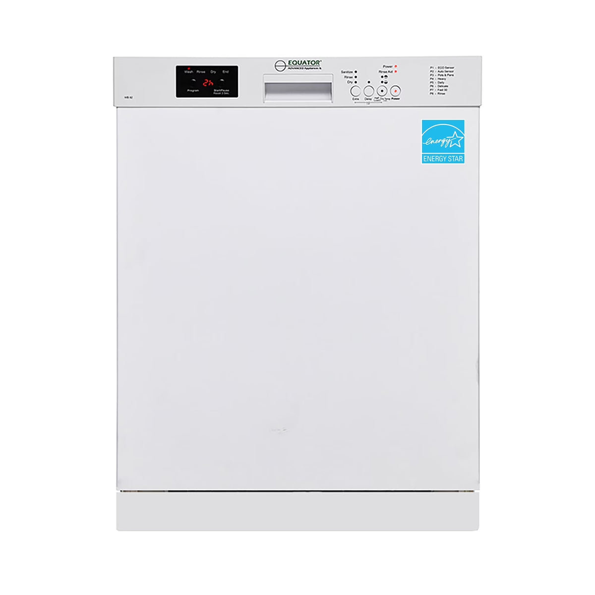 Equator Europe 24" Built in 14 place Dishwasher in Stainless