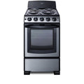 SUMMIT 20" Wide Electric Coil Range