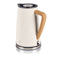 Swan SK14610WHTN Nordic Style Cordless Kettle 1.7L - Cotton White