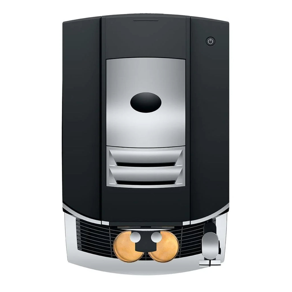 Jura S8 Automatic Coffee Machine with Sweet Foam Function, 4.3-Inch Touchscreen, Automatic Milk Cleaning, and 2nd Generation Professional Aroma Grinder (Chrome)