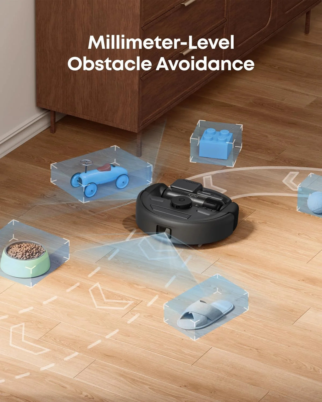 eufy Robot Vacuum 3-in-1 E20,Self Emptying Up to 10 Weeks